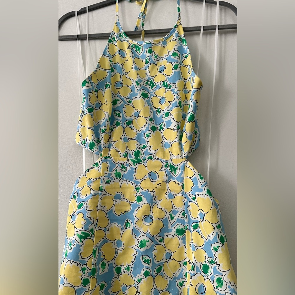 NWT Cut Out Floral Print Dress Size XS - Picture 9 of 9
